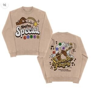 Lizzo 5XL Large You're Special Sasha Be Fluting Homecoming Tour Merch Sweatshirt